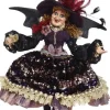 Halloween/Witches^Mark Roberts Mr, Sparkling Witch, Lg, 51-05434,
