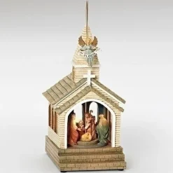 Fontanini Nativity In Church Musical, , 58703 Best Sale