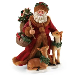 Clothtique/Fabriche Santas^Department 56 Nearest And Deerest