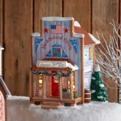 Department 56 Nev, Coleman's Trading Post, 6003100, New England Village Store