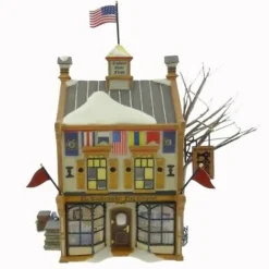 Department 56 Nev, Knickerbocker Flag Company, 56.57003, New England Village Fashion