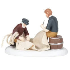 Department 56 Nev, Mending The Sails, 6005423, New England Village Best