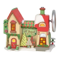 Department 56 Np, A Stitch In Yule Time, 6003111 , North Pole Village Flash Sale
