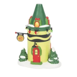 Department 56 Np, Crayola Art Center, 60097661, North Pole Village Best Sale