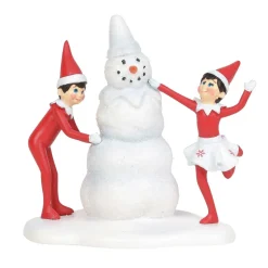 Department 56 Np, Scout Elves In Training, 2/Pc Set, 6003113, North Pole Village Fashion