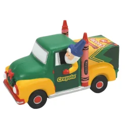 Santas^Department 56 Npv, Crayola Delivery Service, 6009835, North Pole Village