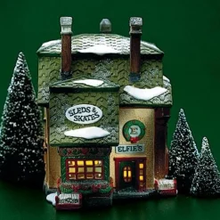 Santas^Department 56 Npv, Elfie's Sleds & Skates, 56.56251, North Pole Village
