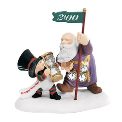 Department 56 Npv, Happy New Year!, 56.56443, North Pole Village Discount