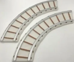 Department 56 Npv, Northern Lights Curved Track, 4033846, North Pole Village Discount