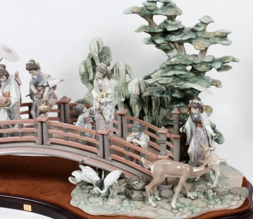 Lladro Oriental Garden Cheap