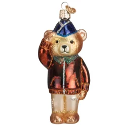 Old World Christmas Owc Air Force Bear Ornament, 12401 Discount