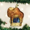 Glass^Old World Christmas Owc Camel Ornament, 12499