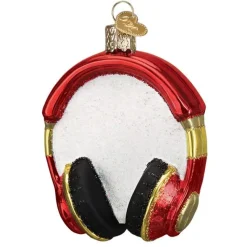 Old World Christmas Owc Headphones Ornament, 32390 Outlet