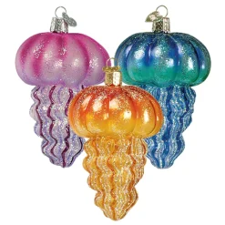 Glass^Old World Christmas Owc Jellyfish, 12147