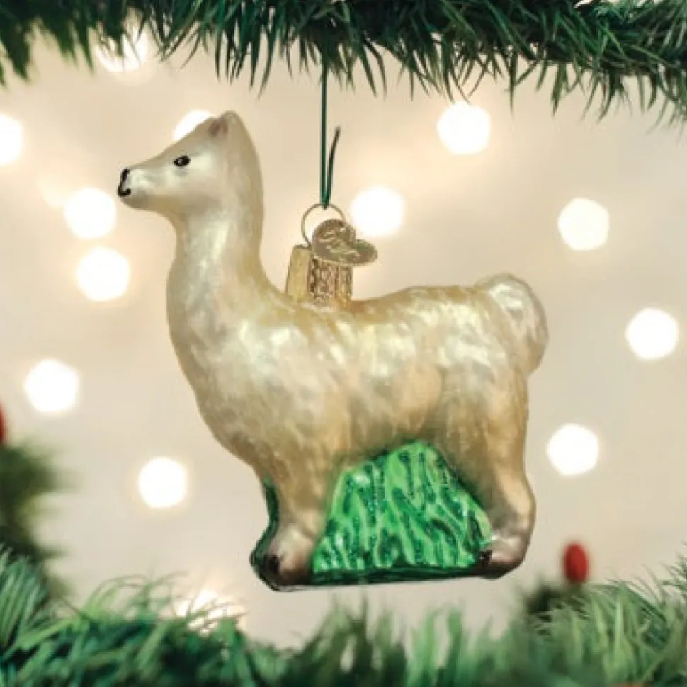 Old World Christmas Owc Llama Ornament, 12284 Best Sale