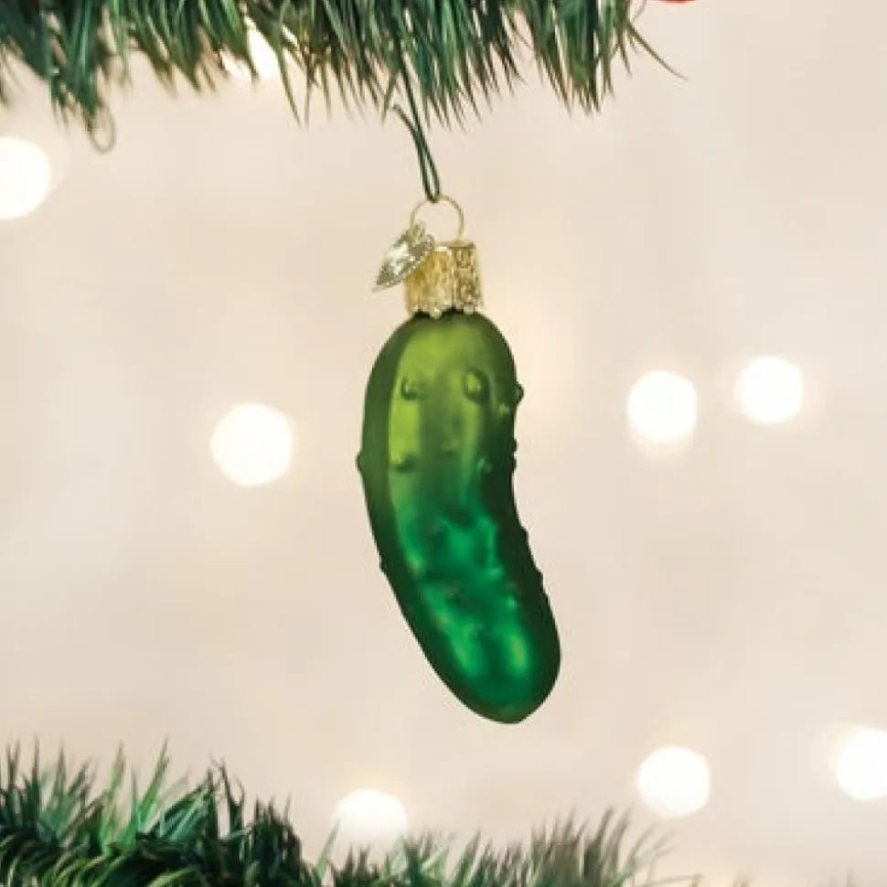 Old World Christmas Owc Sweet Pickle Ornament, 28074 Online