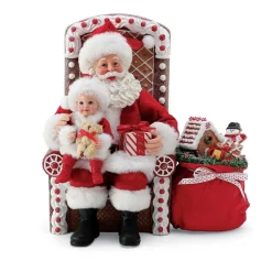 Santas^Enesco Pd, Gingerbread Chair, 6010183, Possible Dreams