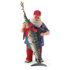 Clothtique/Fabriche Santas^Enesco Pd, Merry Marlin, 6010189, Possible Dreams