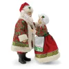 Santas^Enesco Pd, Santa And Mrs Claus, Almost Ready, Limited Edition, 6010206, Possible Dreams, Clothtique