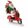 Santas^Enesco Pd, Santa On The Go, 6008604, Possible Dreams,