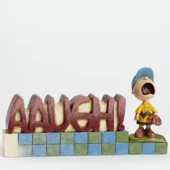Enesco Peanuts Aaugh Word Plaque Shop