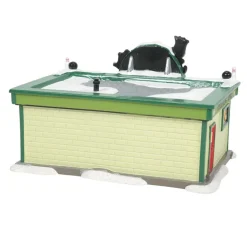 Department 56 Peanuts, Strike King Bowling Alley, 3009840, Peanuts Village Hot