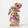 Easter^Enesco Pint Size Bunny W/Love Balloon