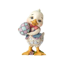 Enesco Pint Sized Duck Holding Egg Hot