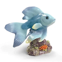 Lladro Pond Dreamer (Blue), Fish Online
