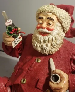 Clothtique/Fabriche Santas^Department 56 Possible Dreams Clothtique Rockwell Pepsi Santa Clause, 3602, Possible Dreams
