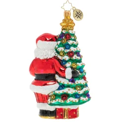 Santas^Christopher Radko Radko Aids Awareness Christmas Tree, 1020034,