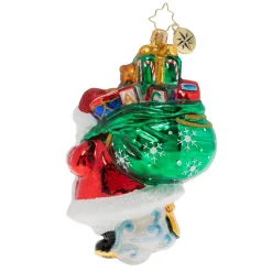 Santas^Christopher Radko Radko Almost Time For! Ornament, 1019876,