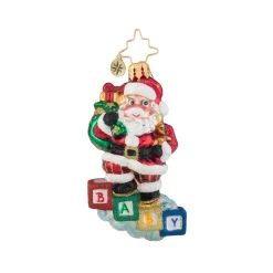 Santas^Christopher Radko Radko Baby Steps Gem,1019665,