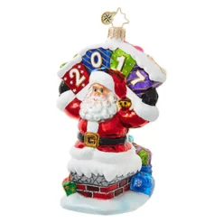 Santas^Christopher Radko Radko, He Came With A Bound, 1018707