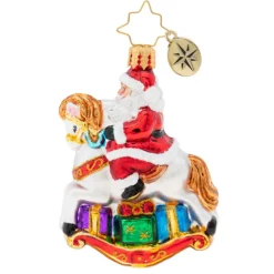 Santas^Christopher Radko Radko, Just Horsing Around Gem, 1019747