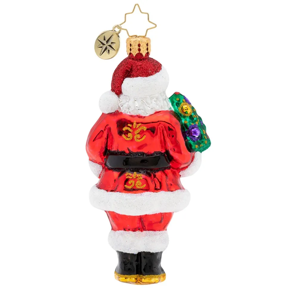 Santas^Christopher Radko Radko, Nordmann Fir Santa Ornament, 1019783