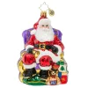 Santas^Christopher Radko Radko, St. Nick Visit Ornament, 1019866