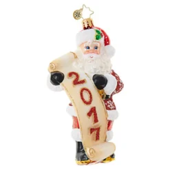 Santas^Christopher Radko Radko, This Year's Cheer 2017, 1018880
