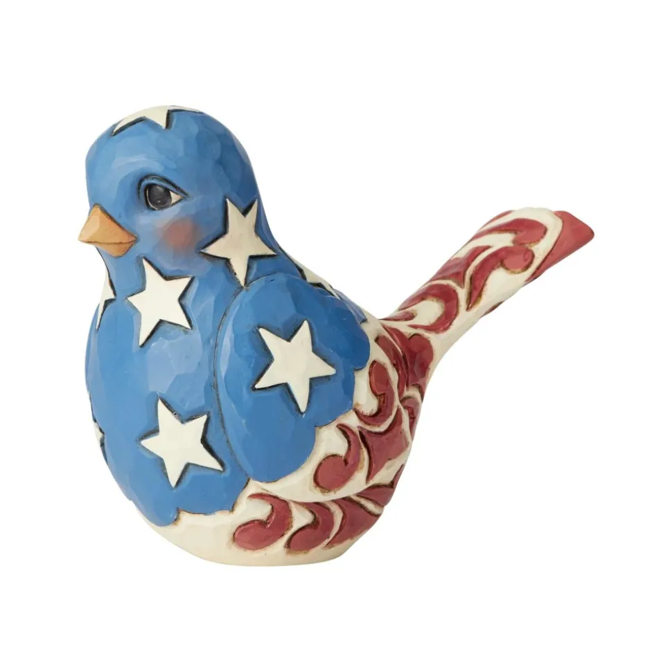 Enesco Red, White & Blue Bird, 6003978, Jim Shore Sale