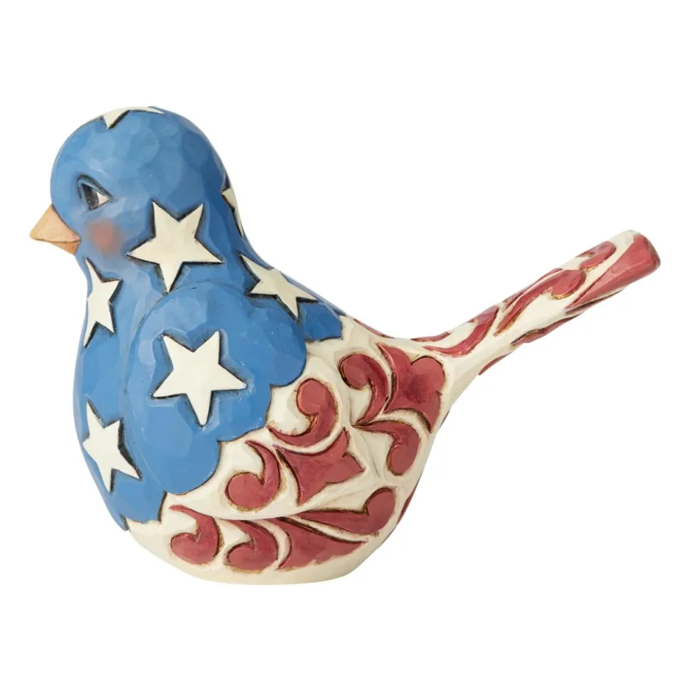 Enesco Red, White & Blue Bird, 6003978, Jim Shore Sale