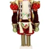 Nutcrackers/Smokers^Mark Roberts Royal Crown Red Hat Nutcracker, 36"