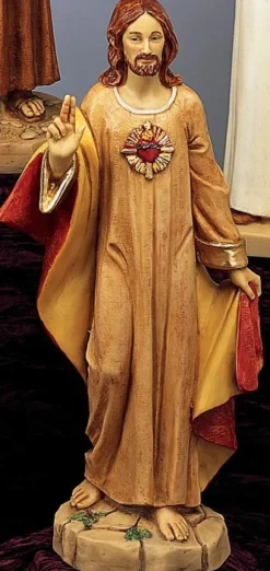 Resin^Fontanini Sacred Heart Statue, , 43144