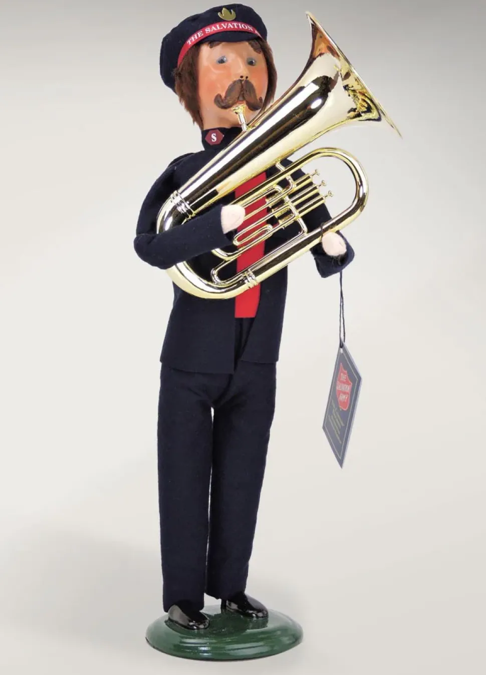 Byers Choice Carolers^Byers Choice Salvation Army, Man With French Horn, , 4412D