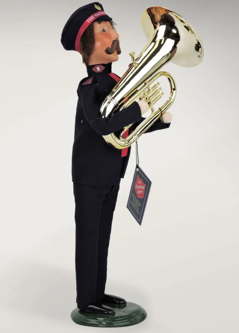 Byers Choice Carolers^Byers Choice Salvation Army, Man With French Horn, , 4412D