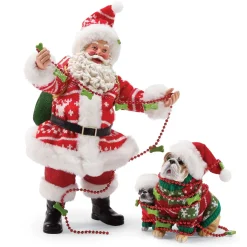 Glass^Department 56 Santa And His Pets Sweaters For Everyone, 6003435, Possible Dreams