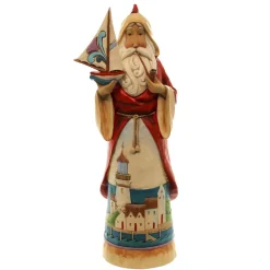 Santas^Enesco Santa Sail Boat