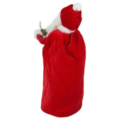 Byers Choice Carolers^Byers Choice Santa With Silver Balls, , Zms280