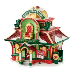 Department 56 Santa's Chair Works Store