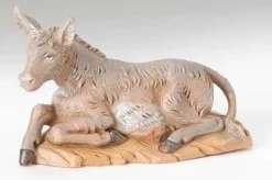 Fontanini Seated Donkey 5", , 54017 Flash Sale