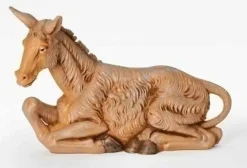 Fontanini Seated Donkey, 7.5", , 52803 Online
